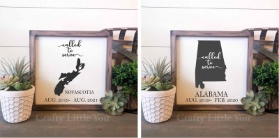 Unfinished kit measures 12” x 12” and includes wooden mdf 
•frame and backing 
•black vinyl
