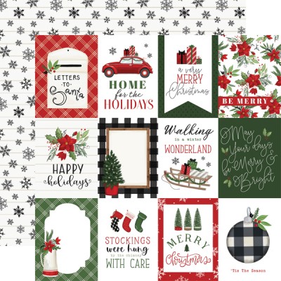 Includes (1) 12x12 double sided piece of paper.