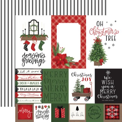 Includes (1) 12x12 double sided piece of paper.