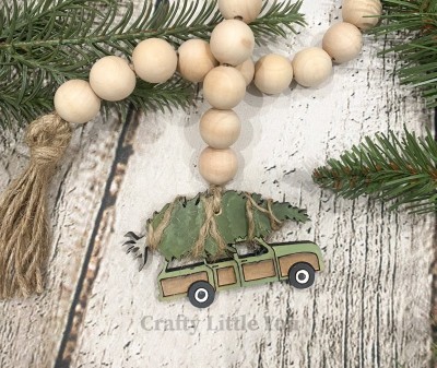 Unfinished kit measures apx. 3.5"x2" and includes wooden MDF: 
* 1 car with tree tag
(side panels and tires are etched in) 