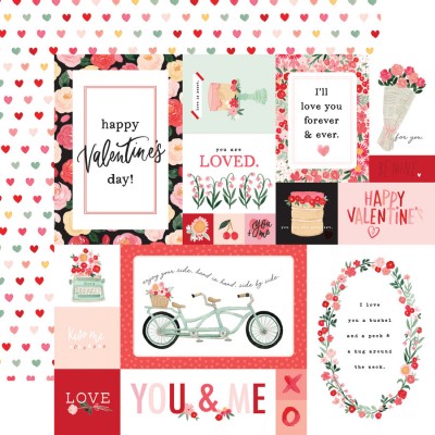 Includes (1) 12x12 double-sided piece of paper.