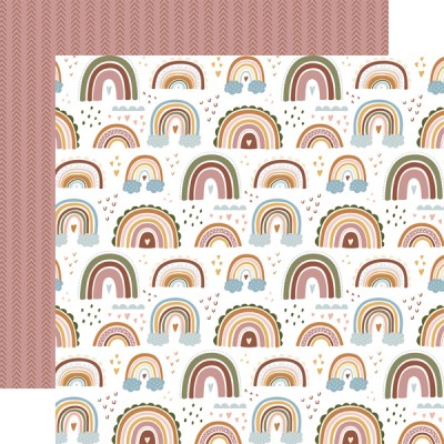 Includes (1) 12x12 piece of double-sided patterned cardstock. 