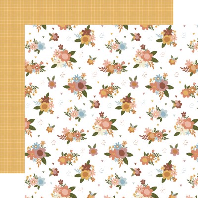 Includes (1) 12x12 piece of double-sided patterned cardstock.