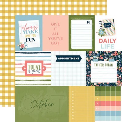 Includes (1) 12x12 double-sided piece of paper.