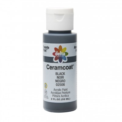 Includes:
*(1) 2 oz. tube of acrylic craft paint.

Delta Ceramcoat Acrylic Paint is an all-purpose, premium quality acrylic paint formulated specifically for the decorative painter and craft enthusiast. Its rich and creamy formula provides excellent coverage and consistent color on all porous surfaces—such as wood, terracotta, plaster, and paper mache—and dries to a beautiful matte finish. All colors are water-based and non-toxic, making cleanup easy with soap and water.